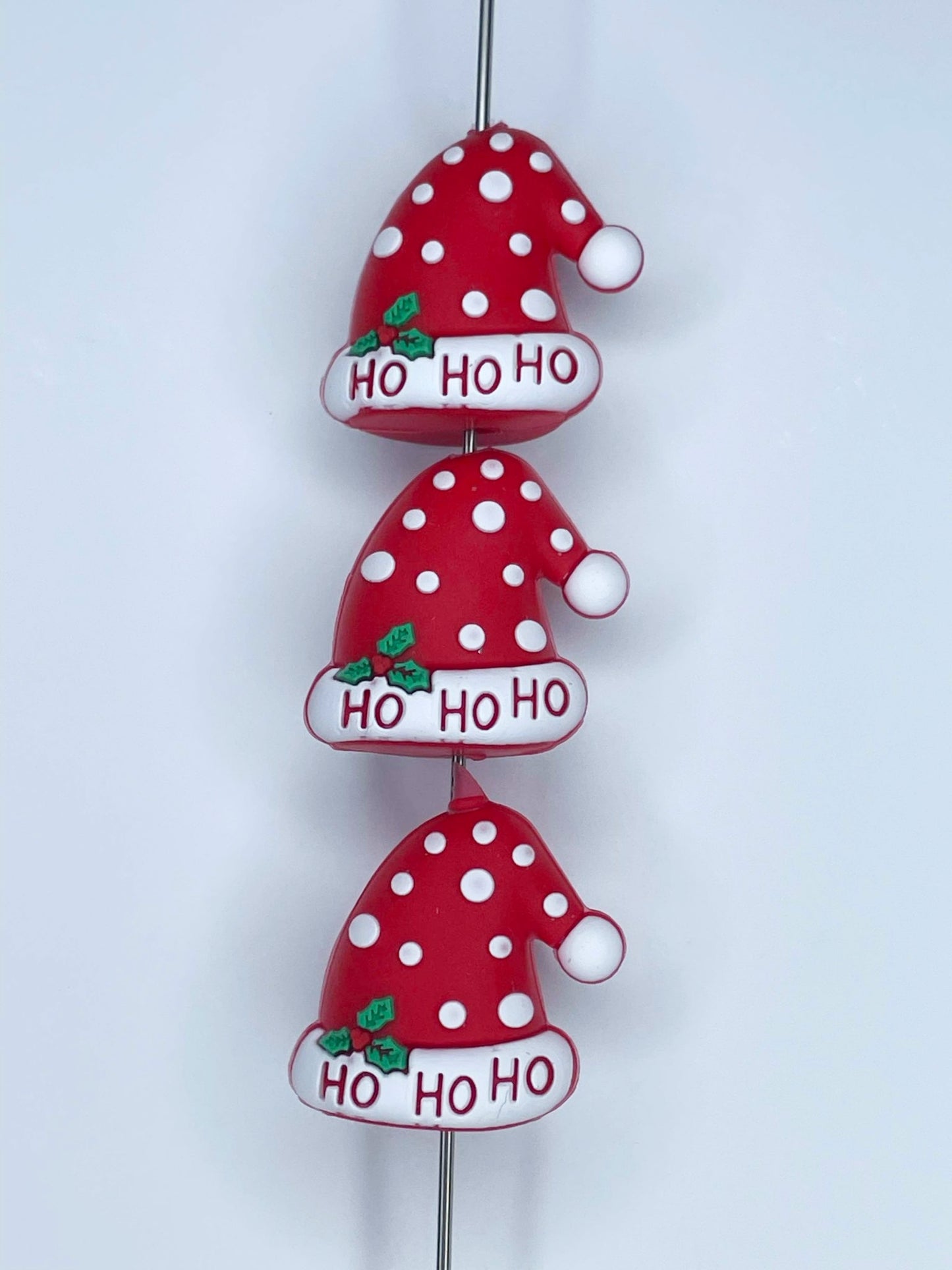 3D HO HO HO HAT SILICONE FOCAL B53 (1ct)