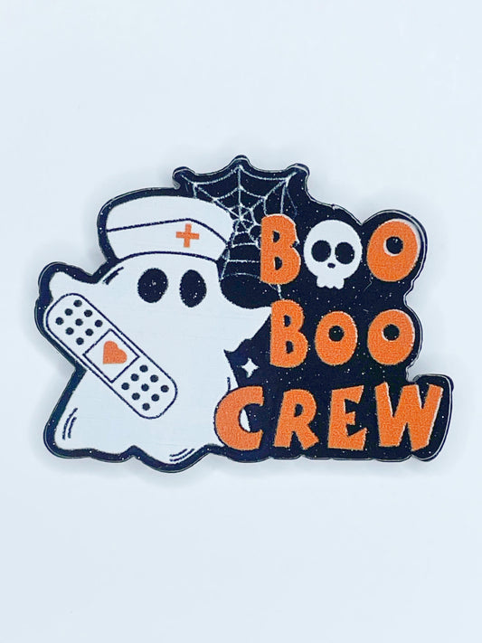 FLATBACK ACRYLIC BOO BOO CREW F146