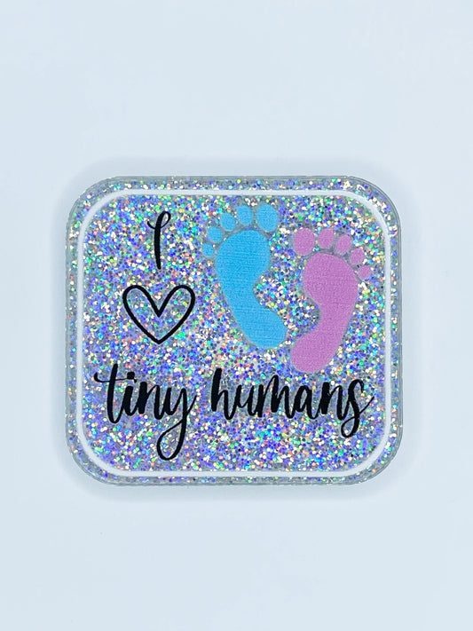 FLATBACK ACRYLIC TINY HUMANS F189