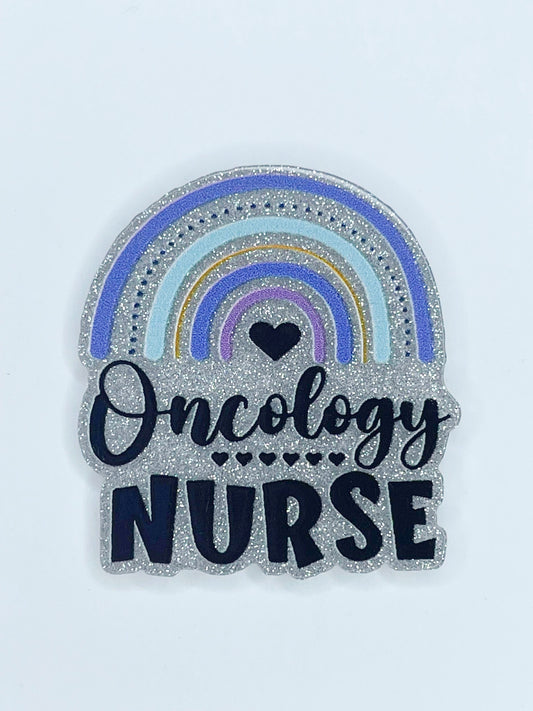 FLATBACK ACRYLIC ONCOLOGY NURSE F161 (1ct)