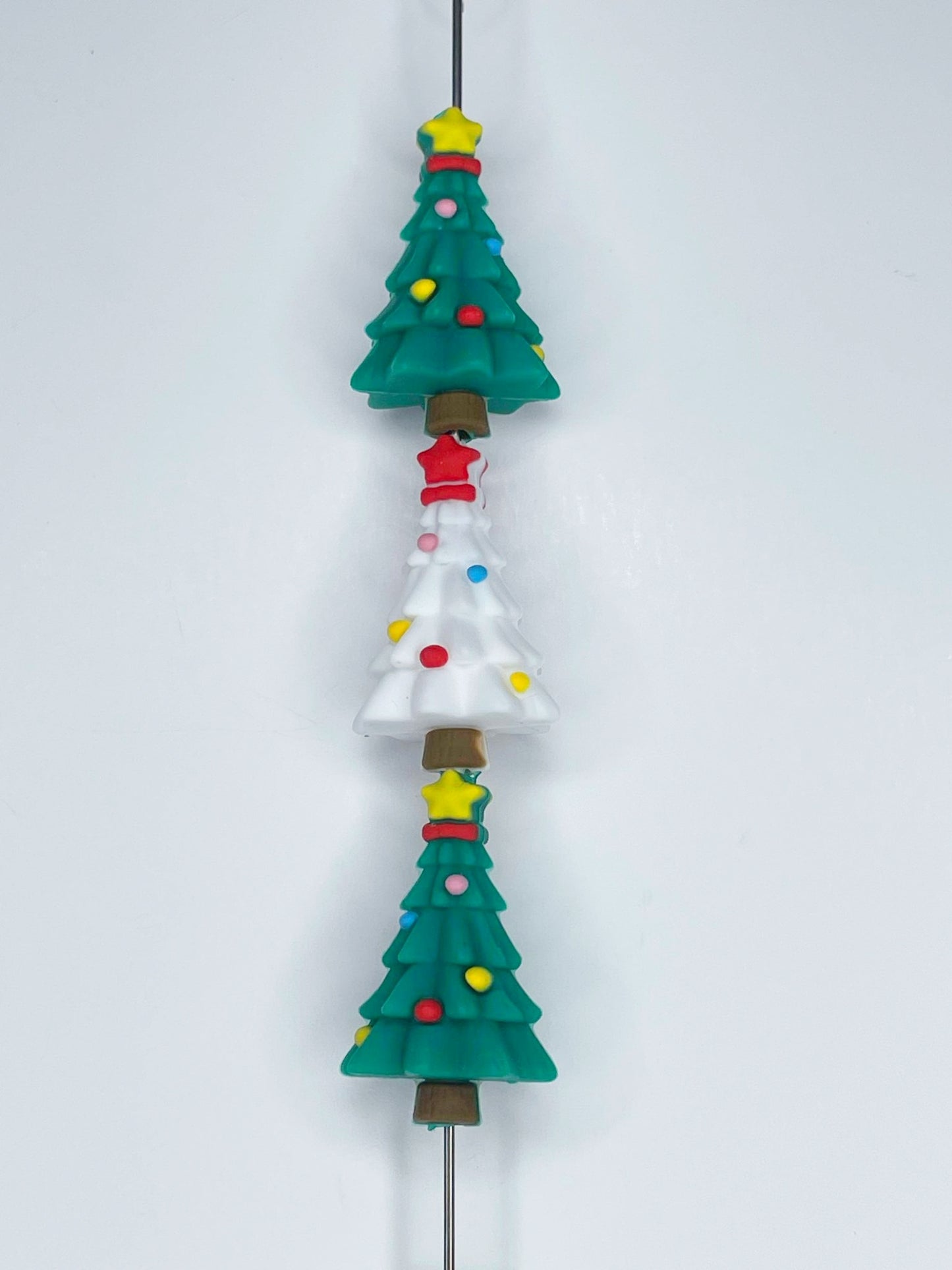 3D CHRISTMAS TREE SILICONE FOCAL B53 (1ct)