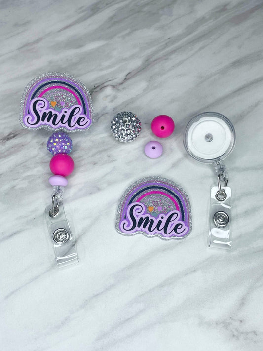 DIY BEADED BADGE REEL KIT #5