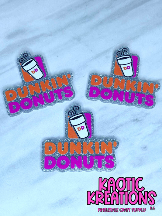 FLATBACK ACRYLIC DUNKIN DONUTS F583 (1ct)