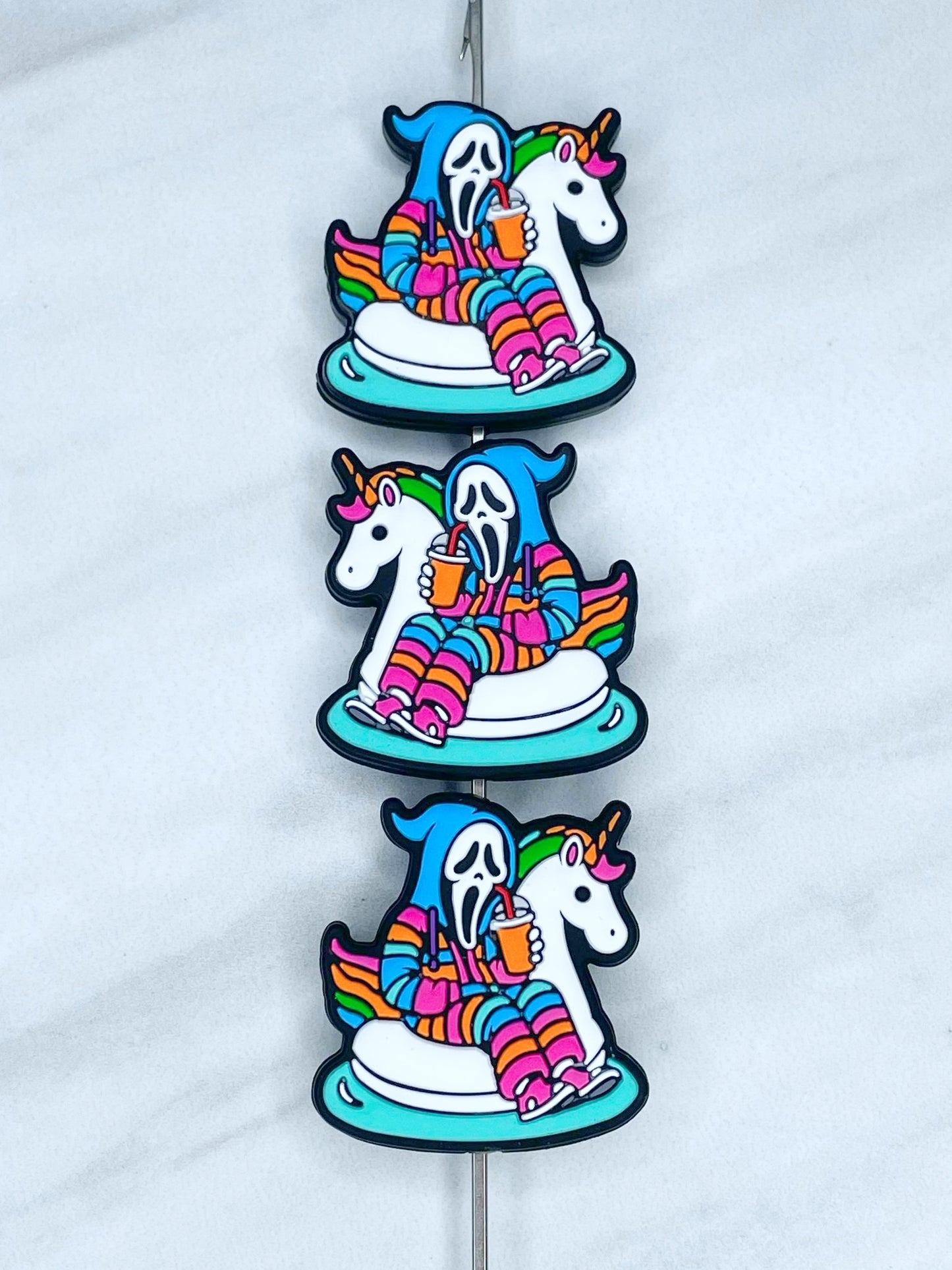 COLORFUL GHOST ON UNICORN SILICONE FOCAL B11 (1ct)