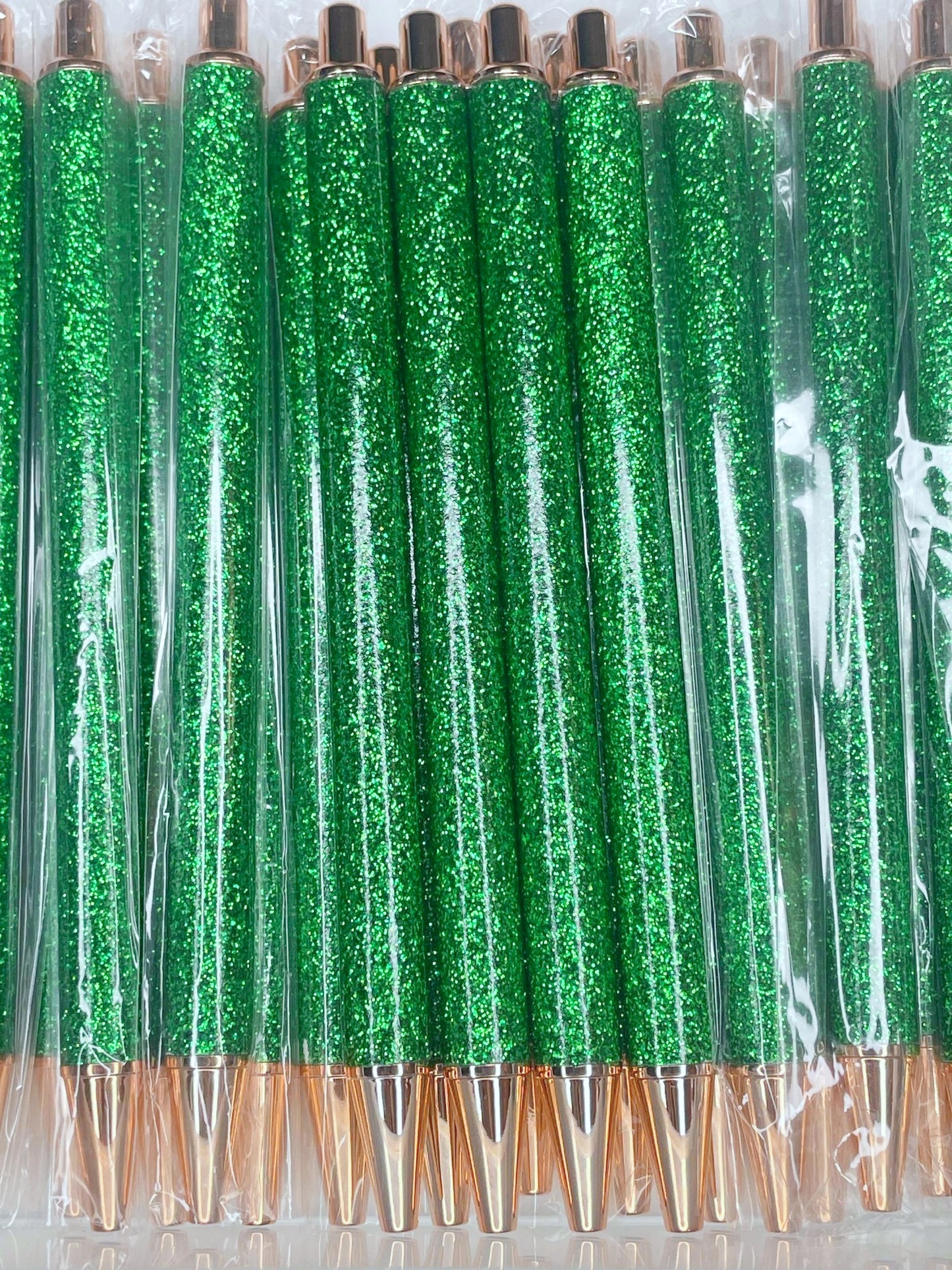 NON-BEADABLE METAL GLITTER PEN #25 CHRISTMAS TREE (1ct)