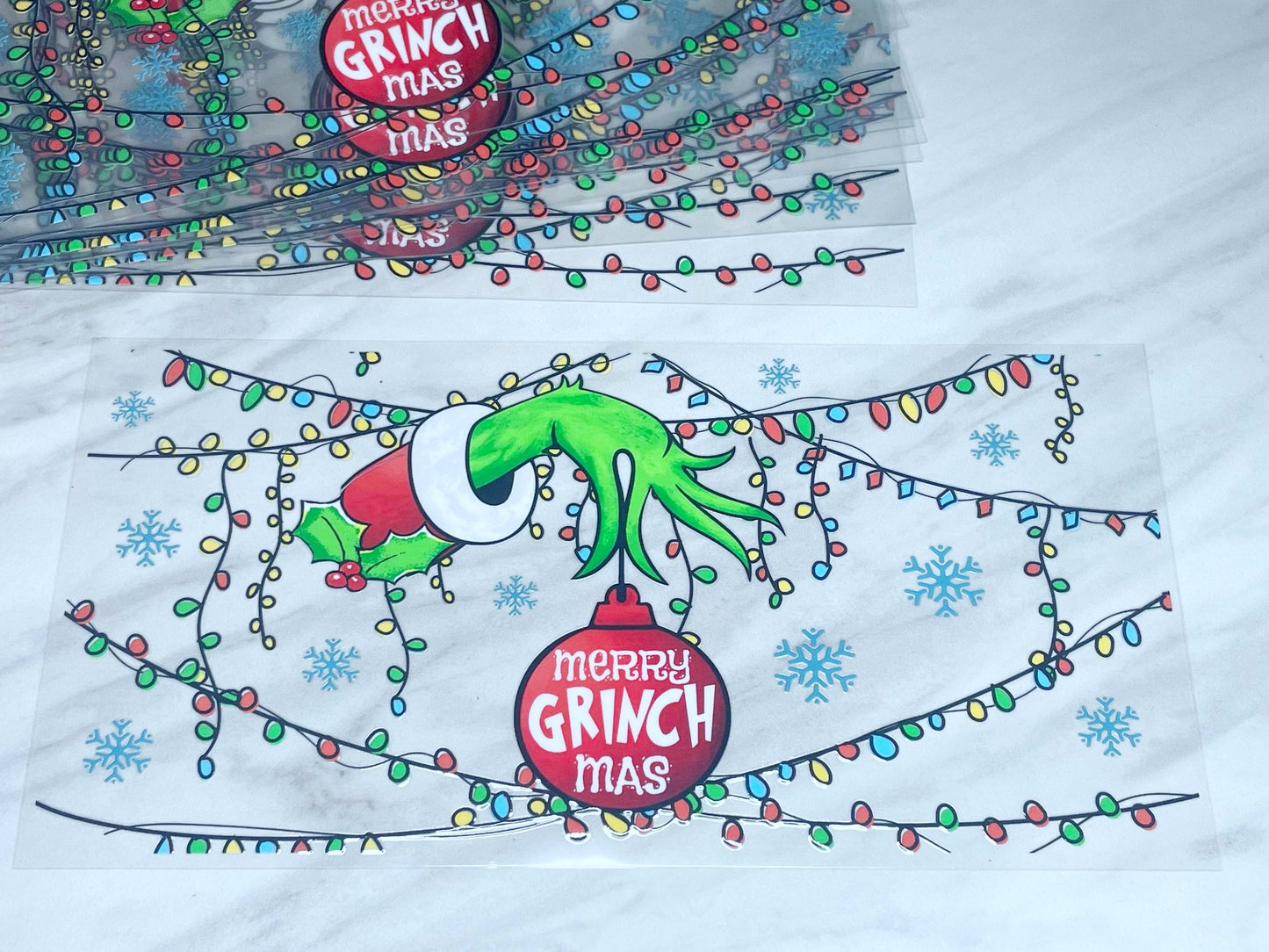 UV DTF 16OZ LIBBY WRAP MERRY GRINCHMAS L9 (1ct)