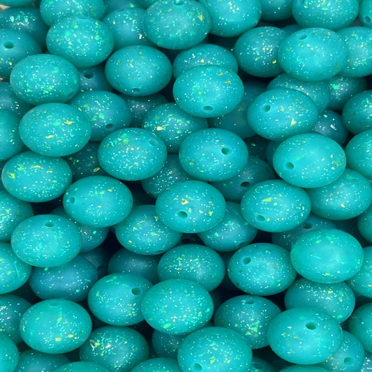 C12 TEAL 15MM CONFETTI GLITTER