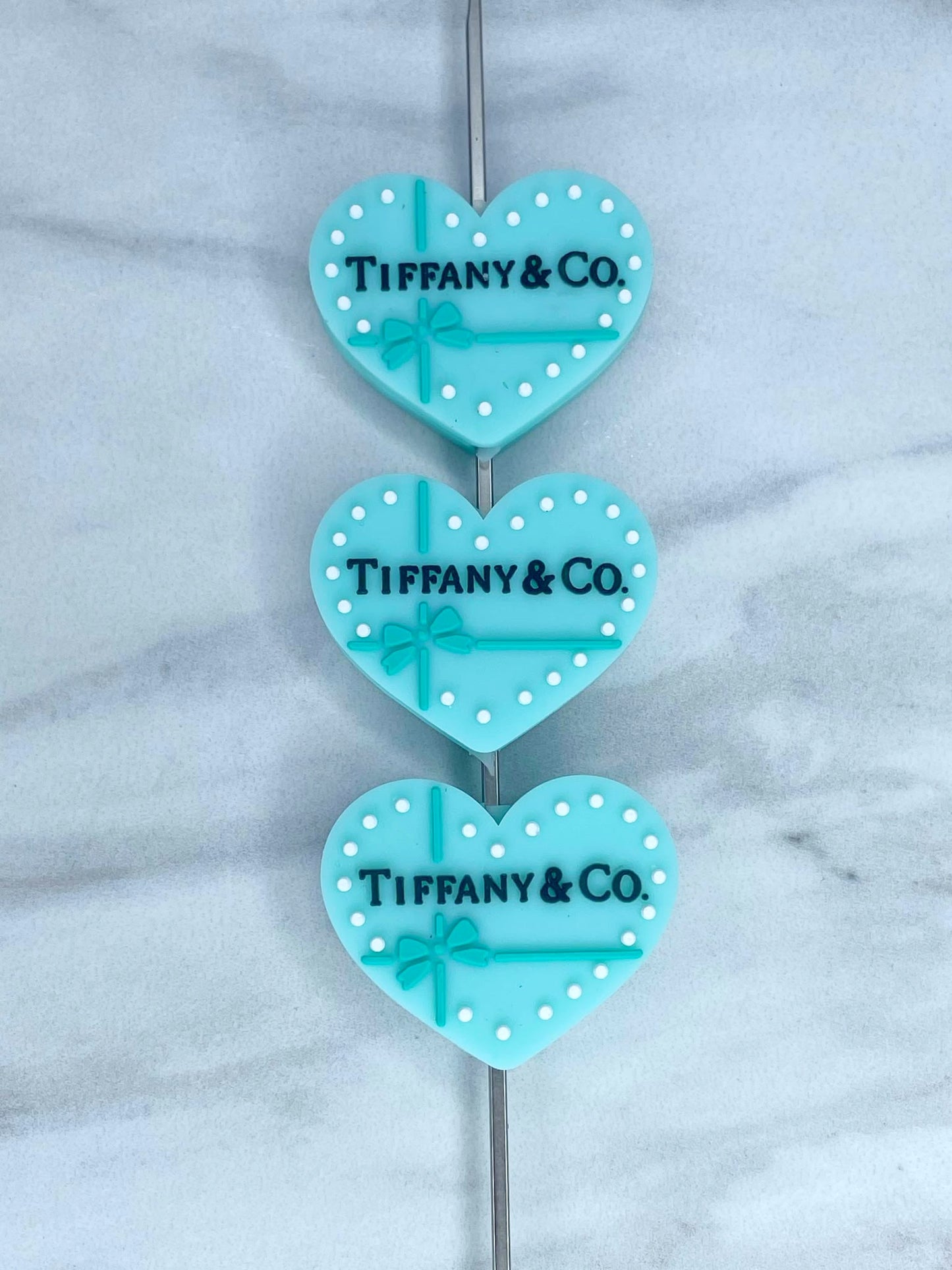 TIFFANY HEART SILICONE FOCAL D107 (1ct)