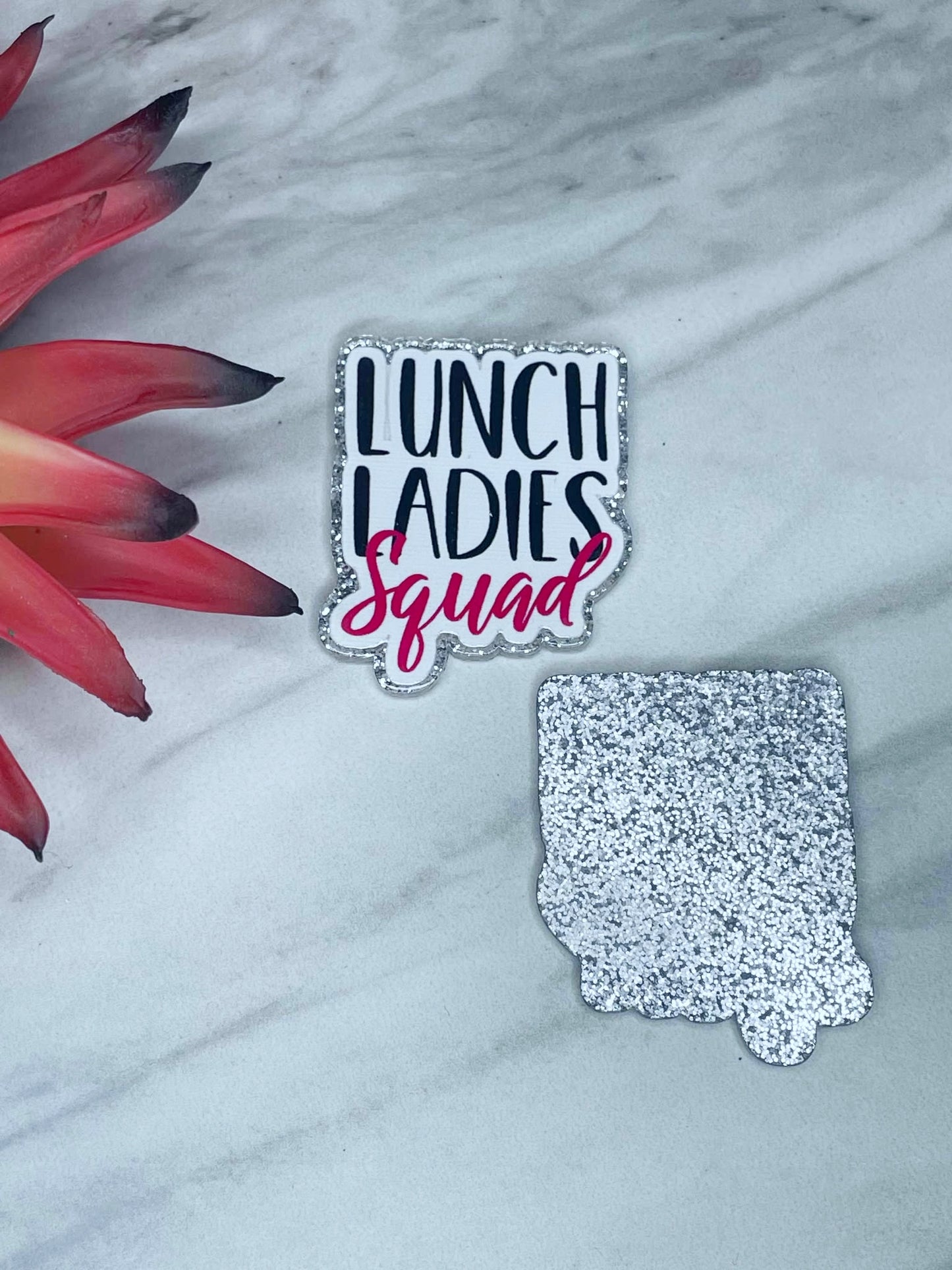 FLATBACK ACRYLIC LUNCH LADIES SQUAD F323 (1ct)