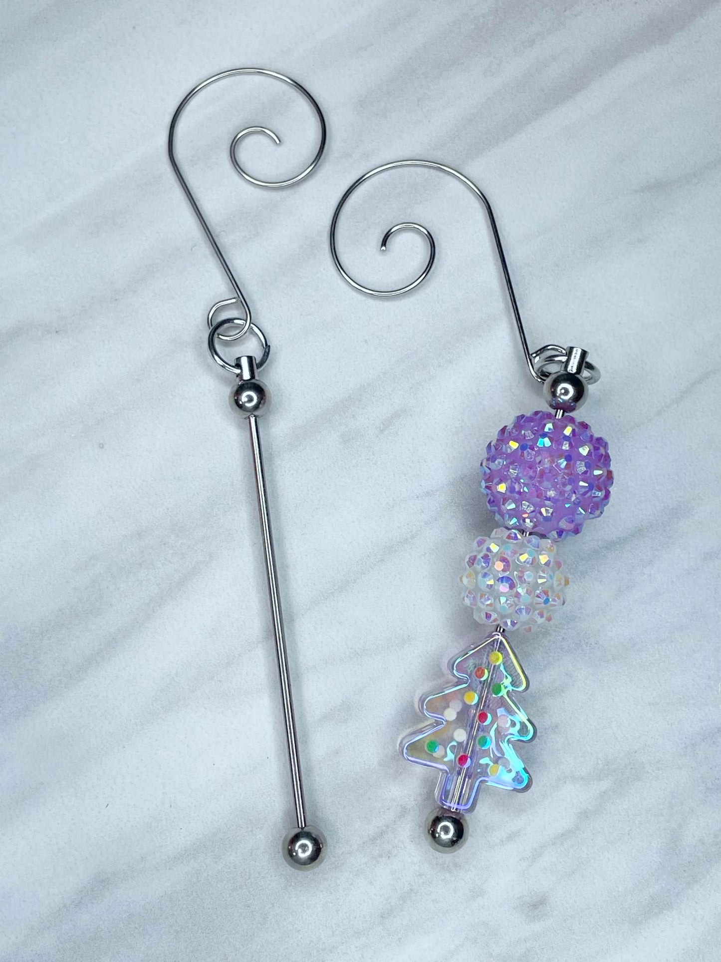 BEADABLE ORNAMENT HOOK (1ct)