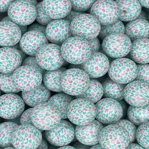 P594 PASTEL LEOPARD 15MM PRINT (1ct)