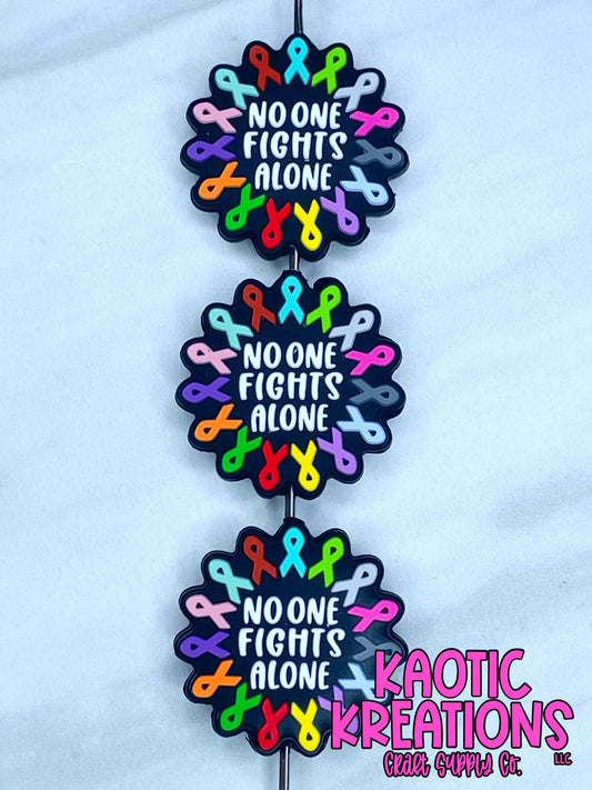 NO ONE FIGHTS ALONE SILICONE FOCAL D55 (1ct)