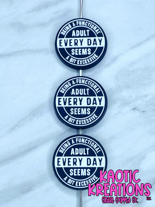 BEING A FUNCTIONAL ADULT SILICONE FOCAL D247 (1ct)