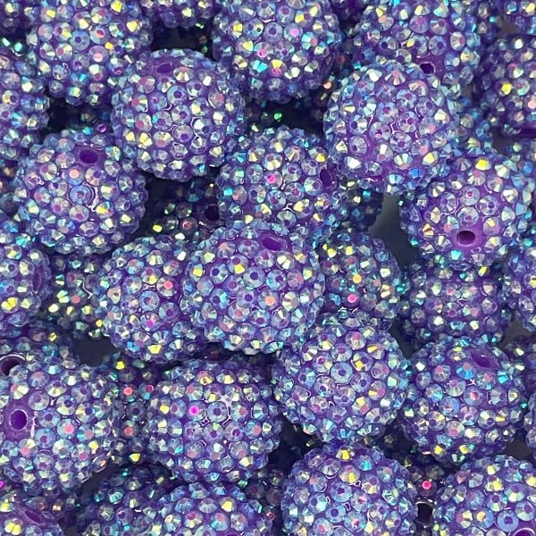 #24 20MM RHINESTONE ACRYLIC WICKED (1ct)