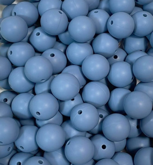 #255 DENIM BLUE 15MM SOLID (10ct)