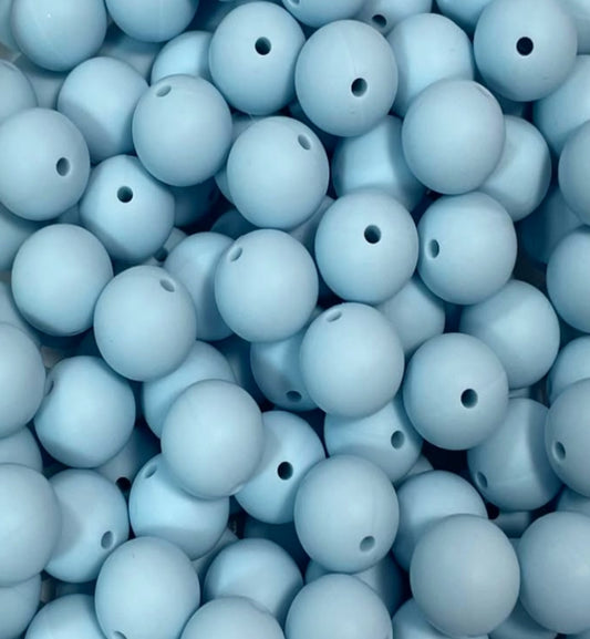 #254 PASTEL BLUE 15MM SOLID (10ct)