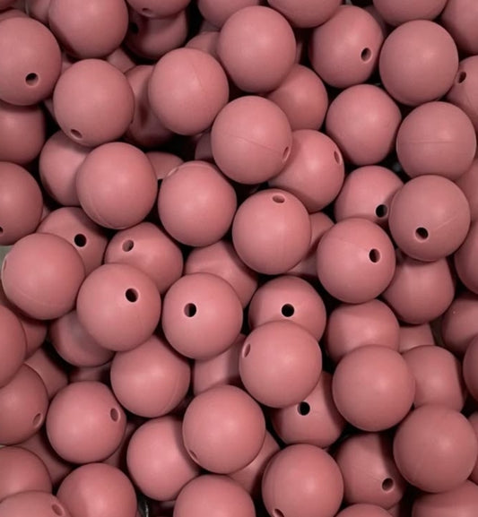 #256 DUSTY PINK 15MM SOLID (10ct)