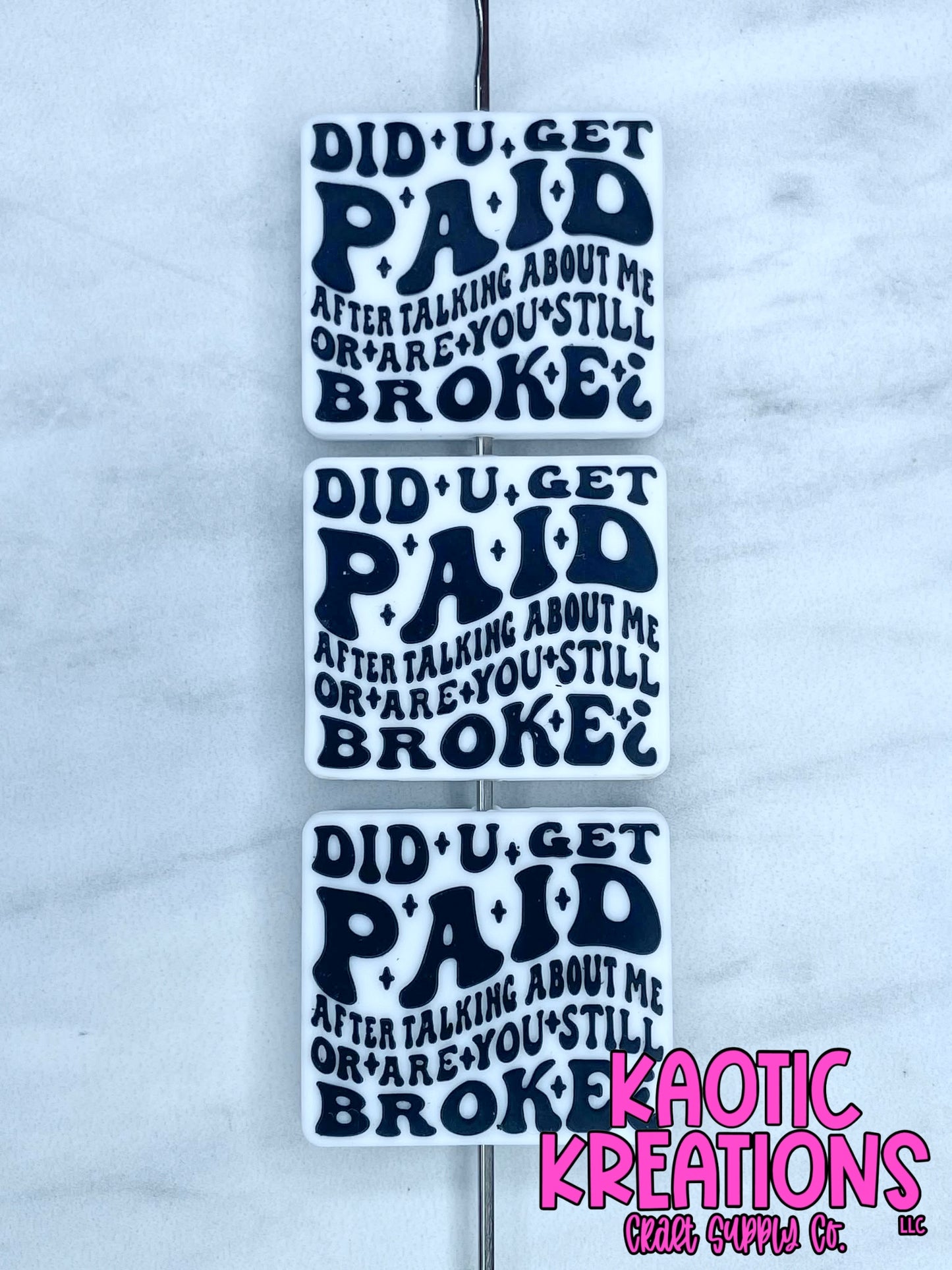 ARE YOU STILL BROKE SILICONE FOCAL D357 (1ct)