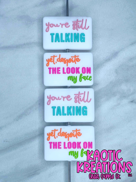 YOU'RE STILL TALKING SILICONE FOCAL D60 (1ct)