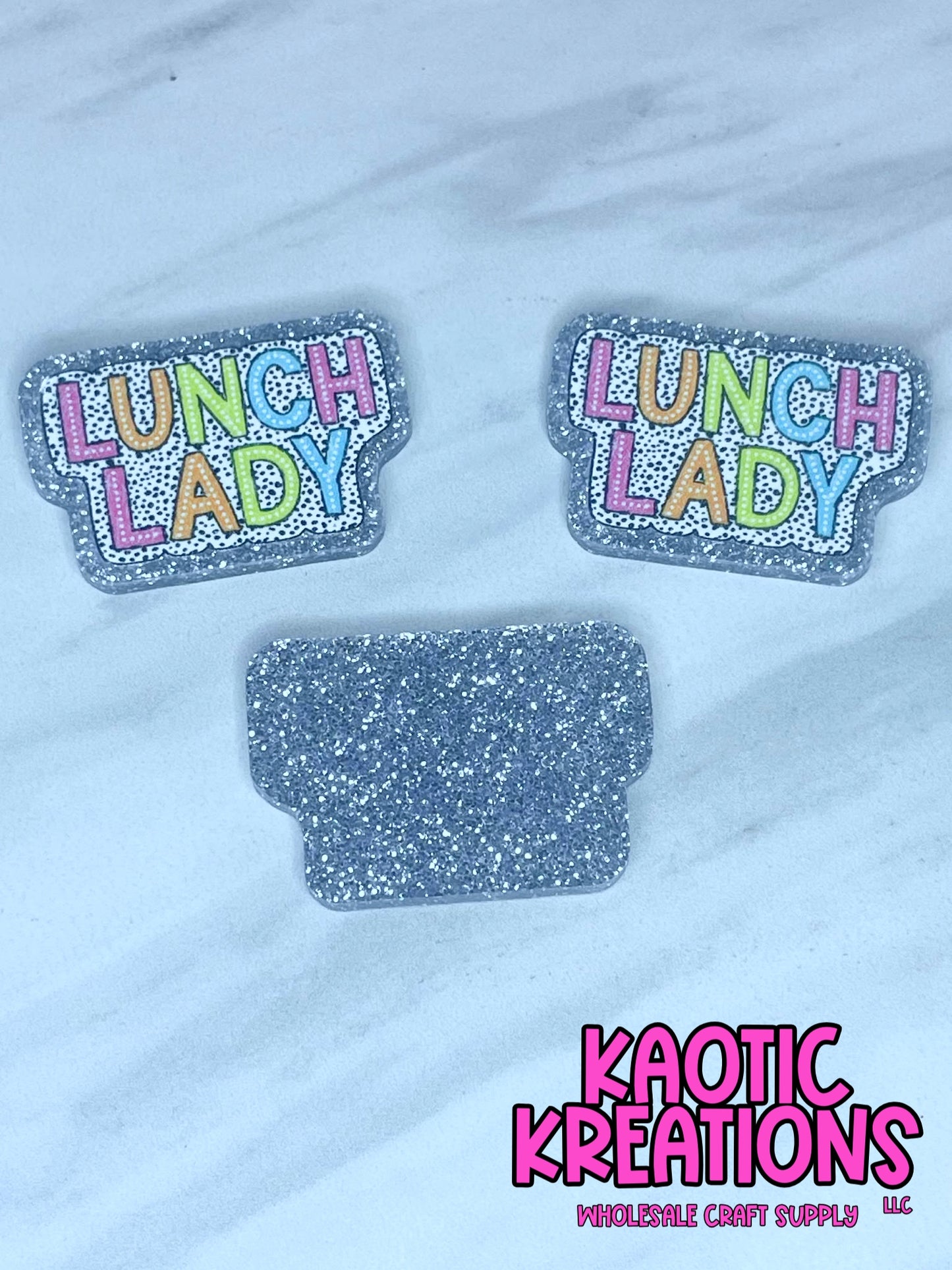 FLATBACK ACRYLIC LUNCH LADY F174 (1ct)