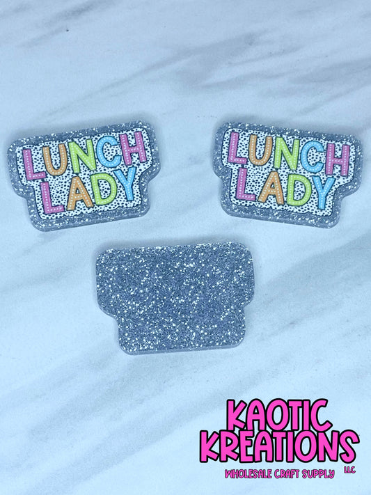 FLATBACK ACRYLIC LUNCH LADY F174 (1ct)