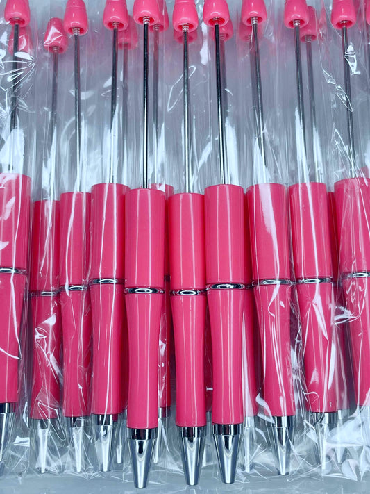 BEADABLE PLASTIC PEN SOLID TANNED BARBIE B20 (1ct)