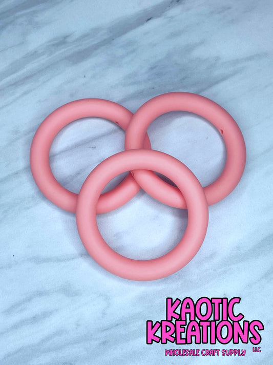 65MM SILICONE RING - SALMON (1ct)