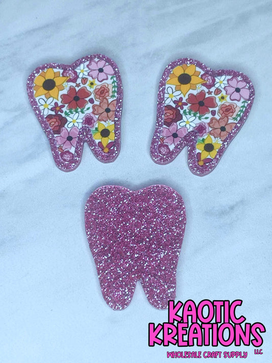 FLATBACK ACRYLIC DENTAL F196 (1ct)