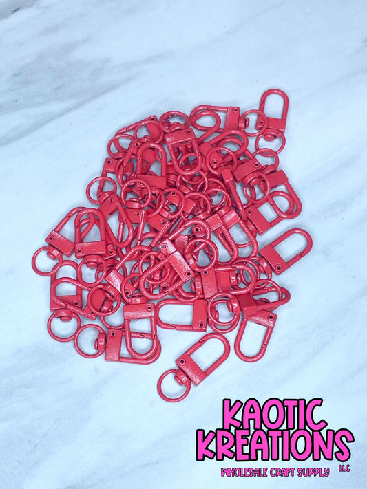 MINI SWIVEL CLASP - #2 CHERRY RED (1ct)
