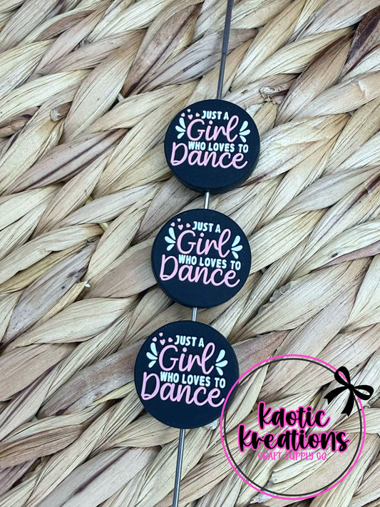 JUST A GIRL WHO LOVES TO DANCE SILICONE FOCAL D84 (1ct)