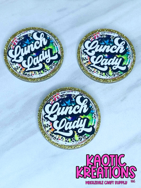 FLATBACK ACRYLIC LUNCH LADY F651 (1ct)