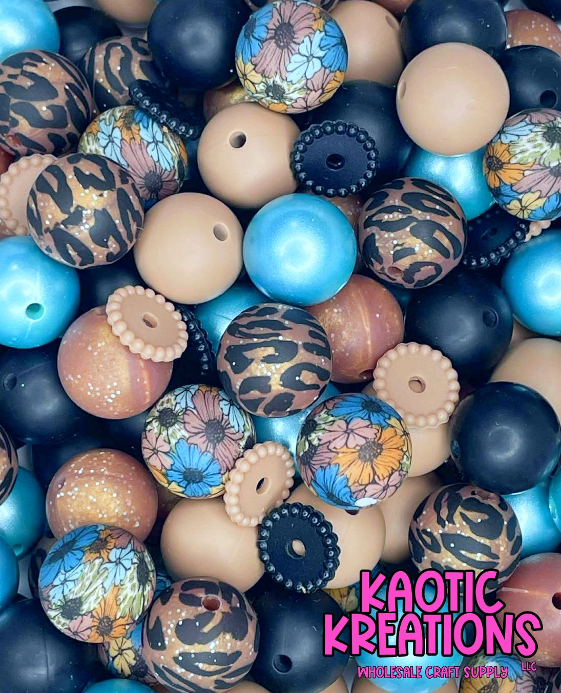SILICONE BEAD MIX #9 (30ct)