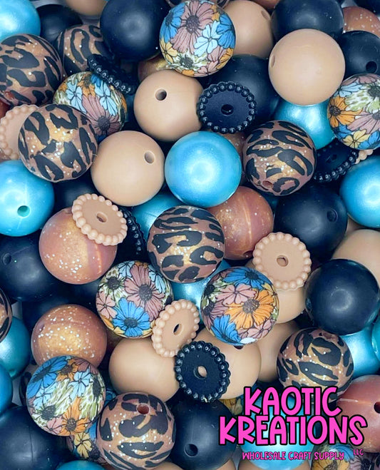 SILICONE BEAD MIX #9 (30ct)