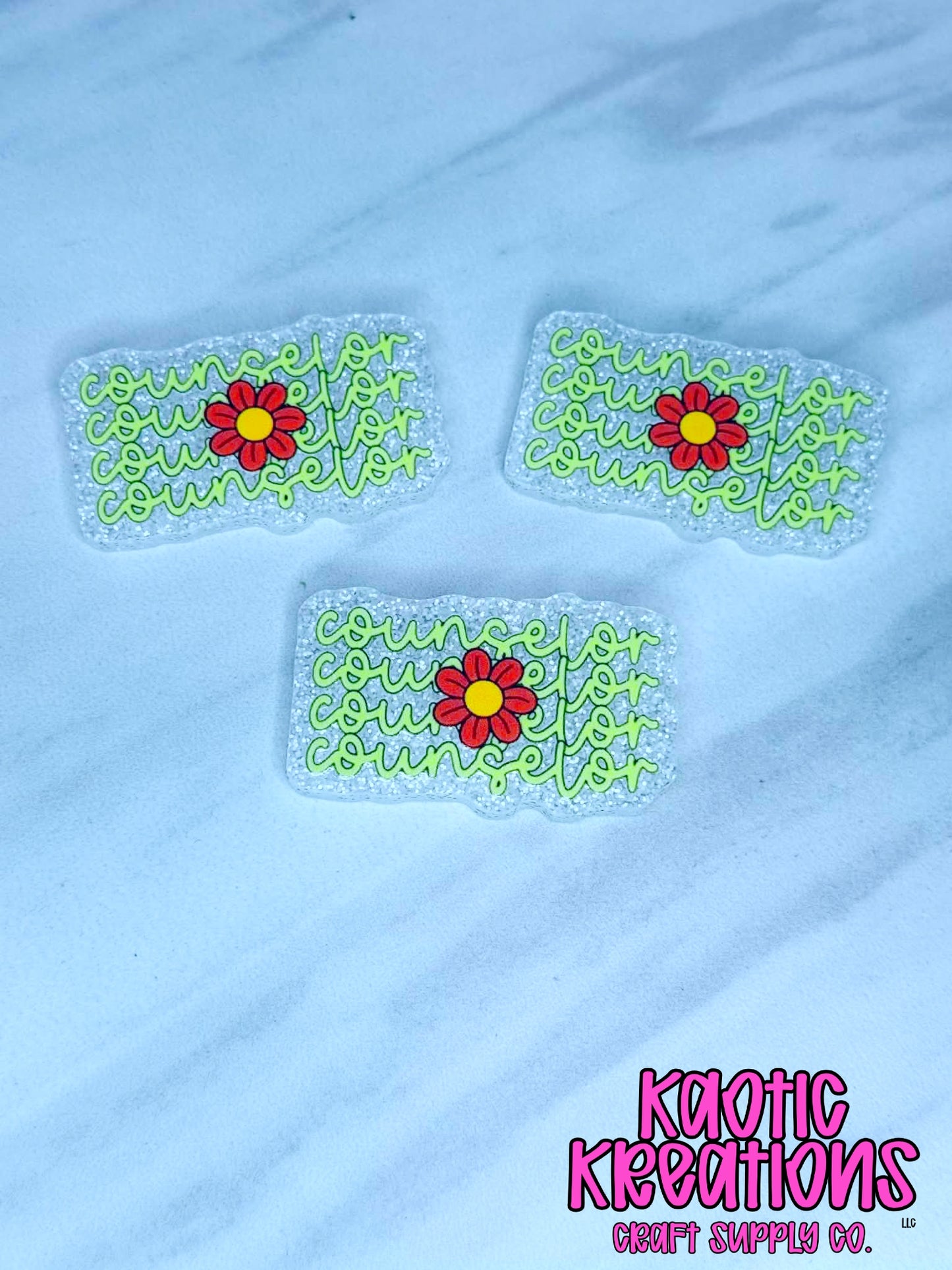 *CUSTOM* FLATBACK ACRYLIC COUNSELOR F166 (1ct)