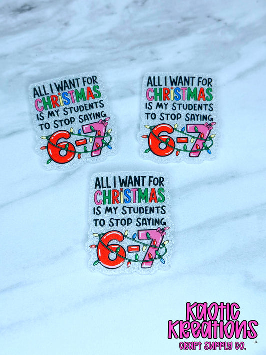 *CUSTOM* FLATBACK ACRYLIC 6-7 F451 (1ct)