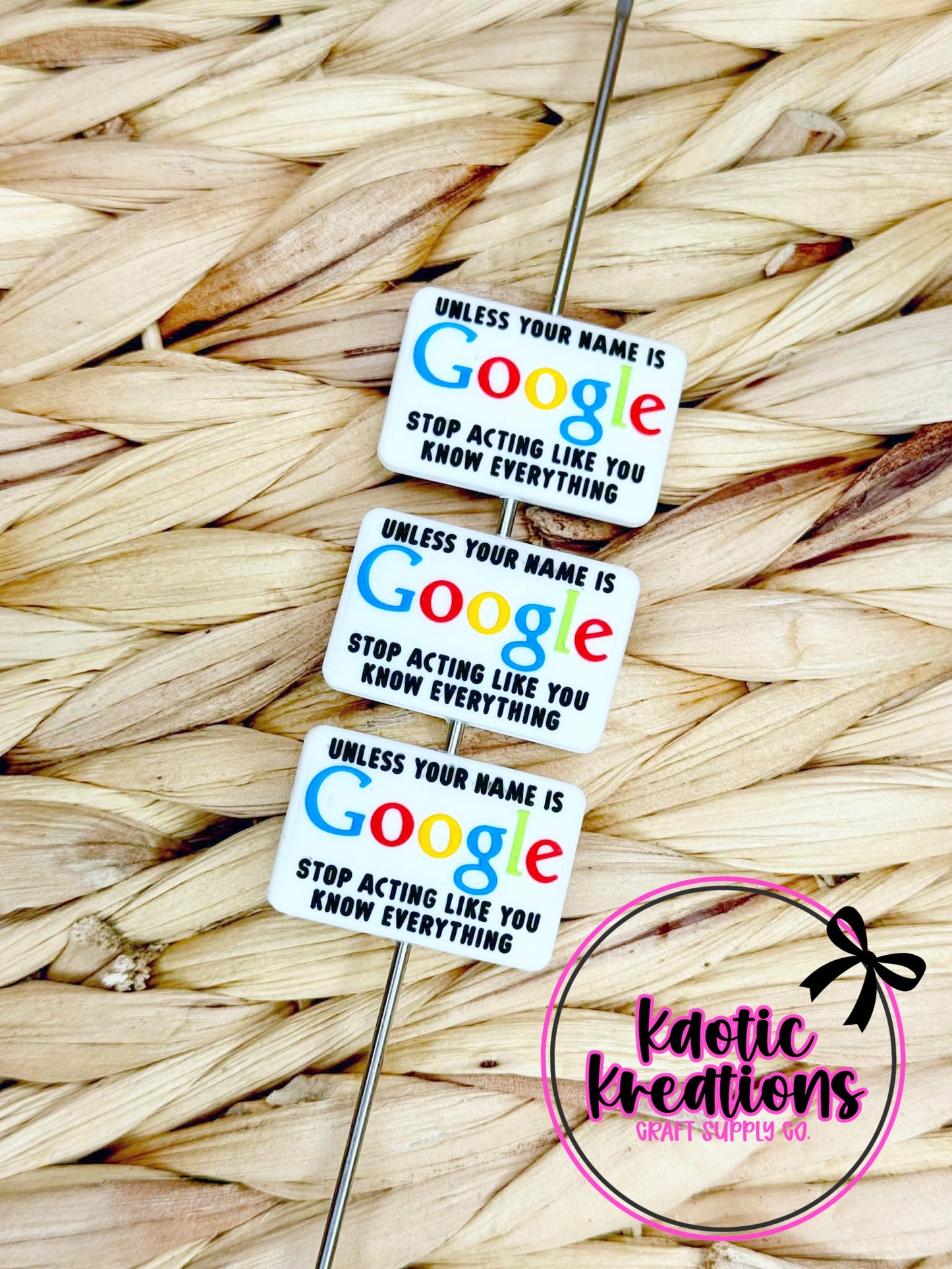 UNLESS YOUR NAME IS SILICONE FOCAL D301 (1ct)