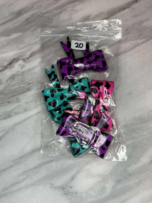 (SHOP DESTASH) LIQUID COW JUMBO BOW BUNDLE #20 (5ct)