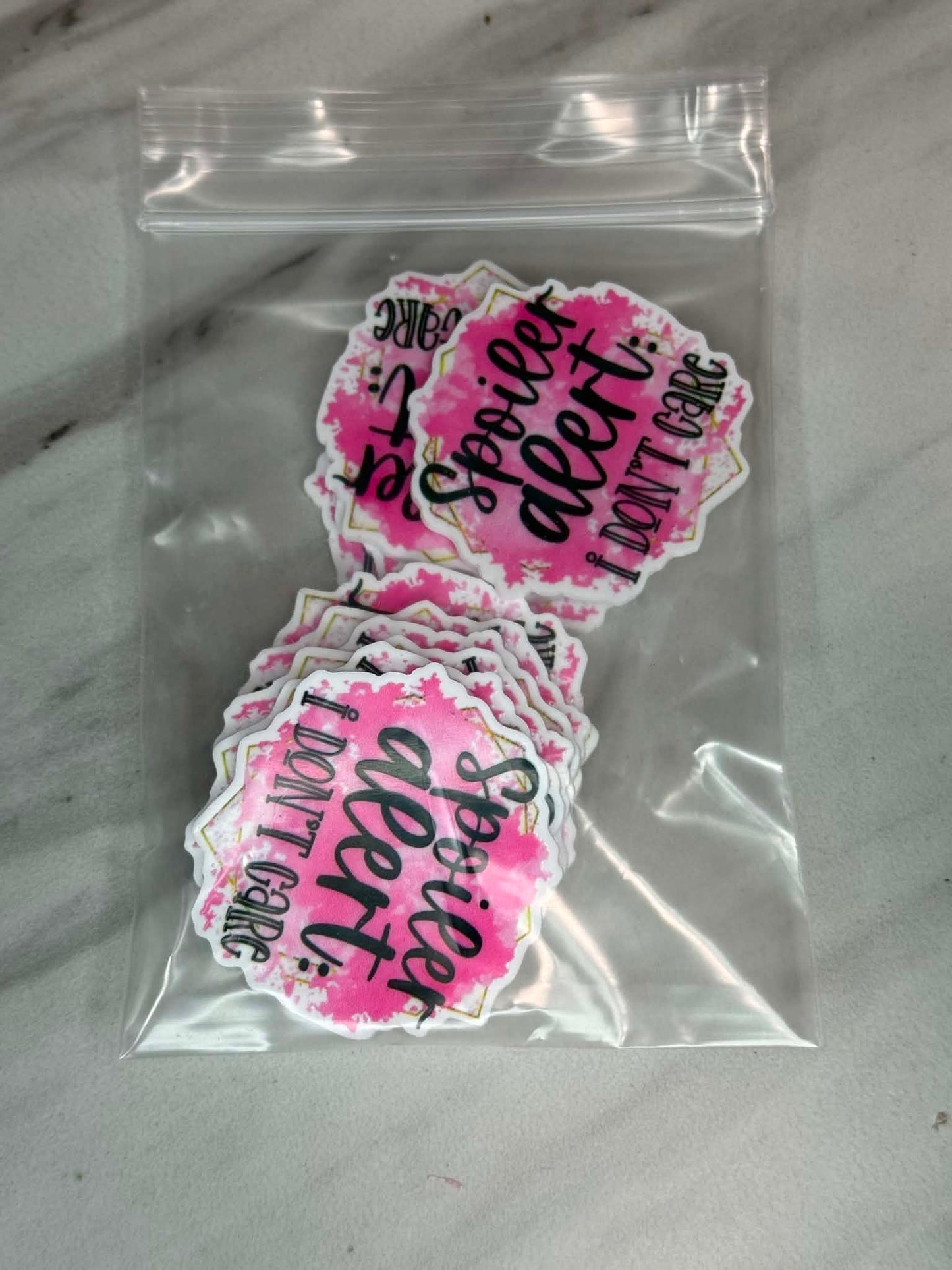 (SHOP DESTASH) SPOILER ALERT FLATBACK BUNDLE (10ct)