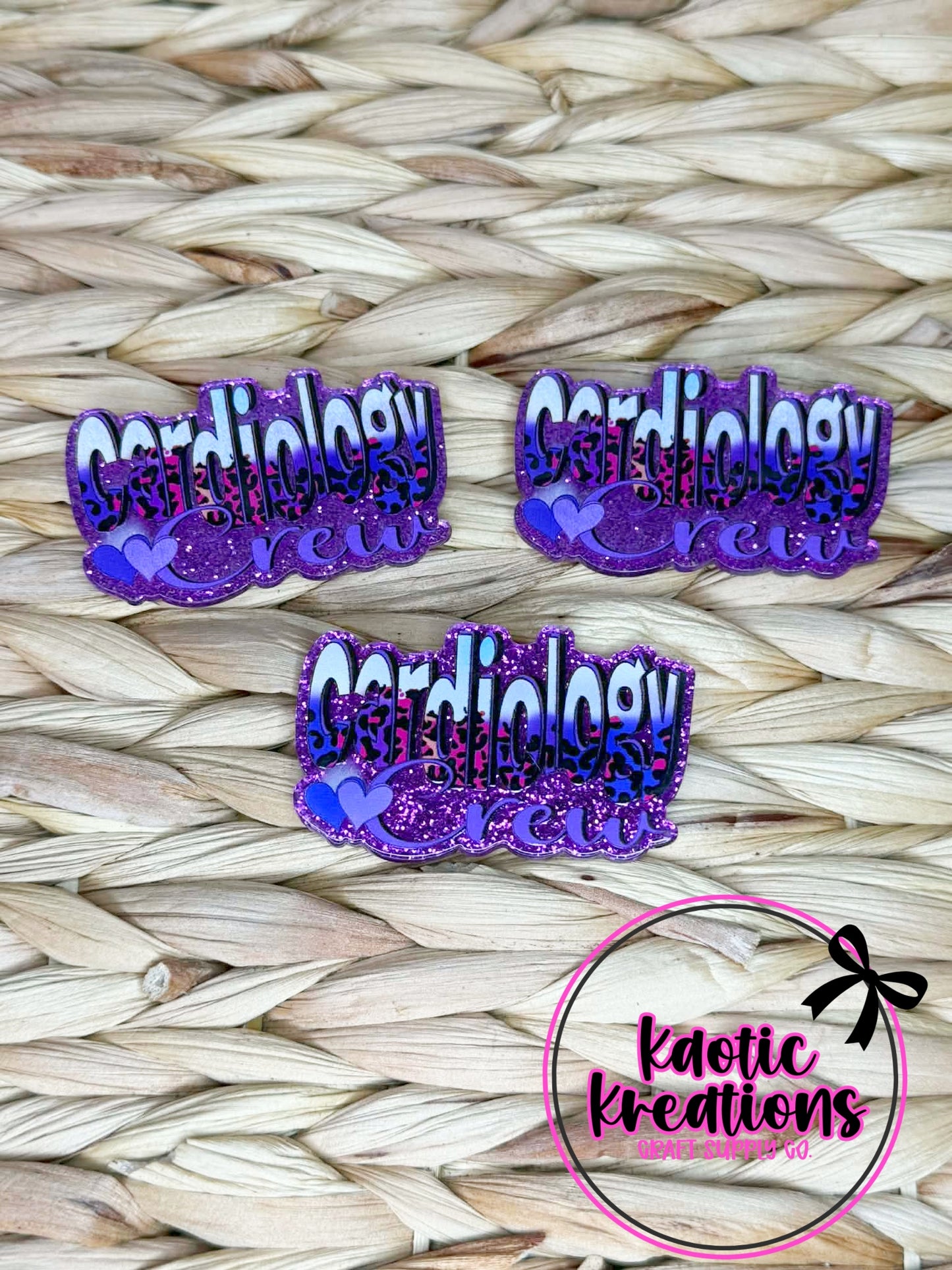 FLATBACK ACRYLIC CARDIOLOGY CREW F77 (1ct)