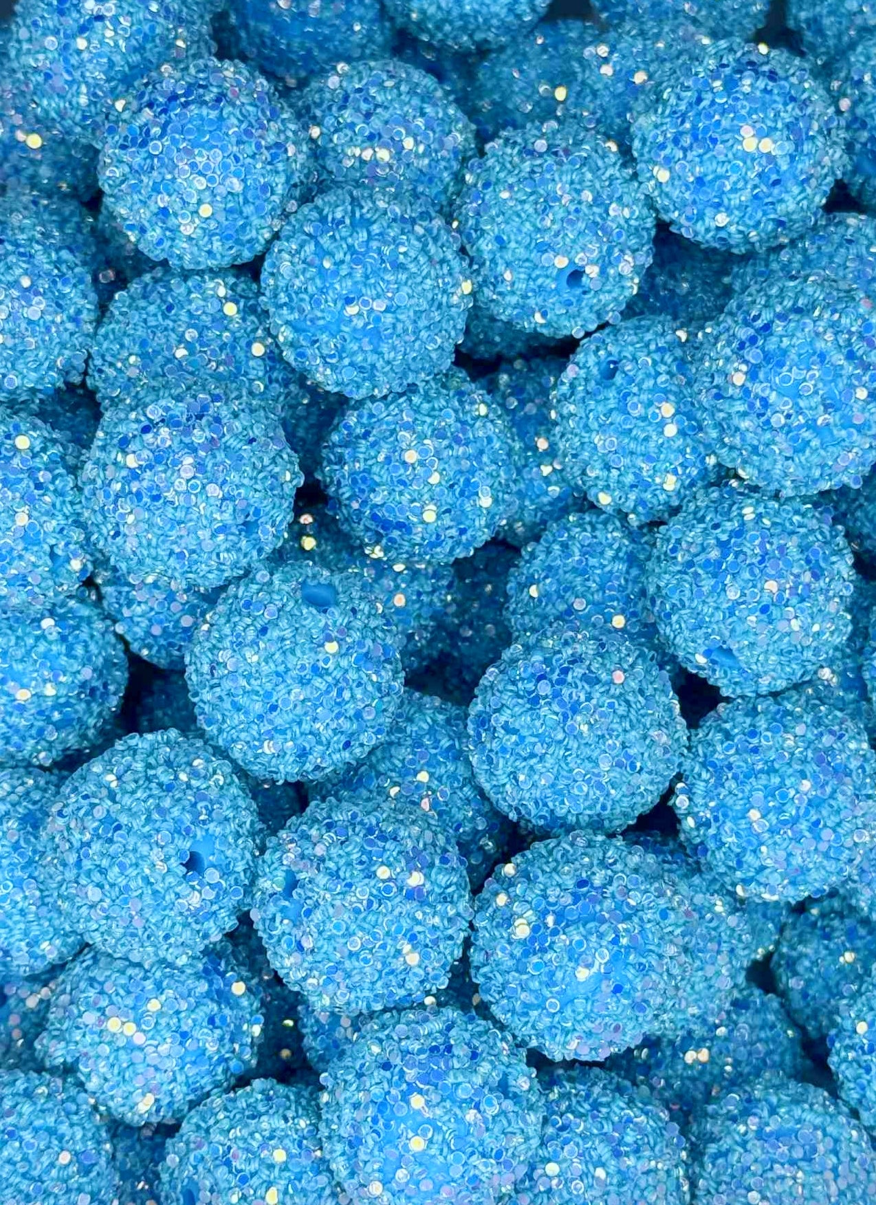 S9 20MM SUGAR SEQUIN BEAD BRIGHT BLUE (1ct)