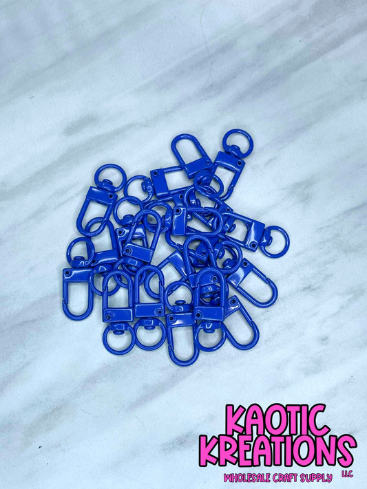 MINI SWIVEL CLASP - #22 DEEP BLUE (1ct)