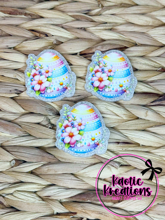 *CUSTOM* FLATBACK ACRYLIC EASTER EGG F92 (1ct)