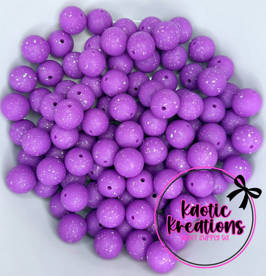 C15 PURPLE 15MM CONFETTI GLITTER (10ct)