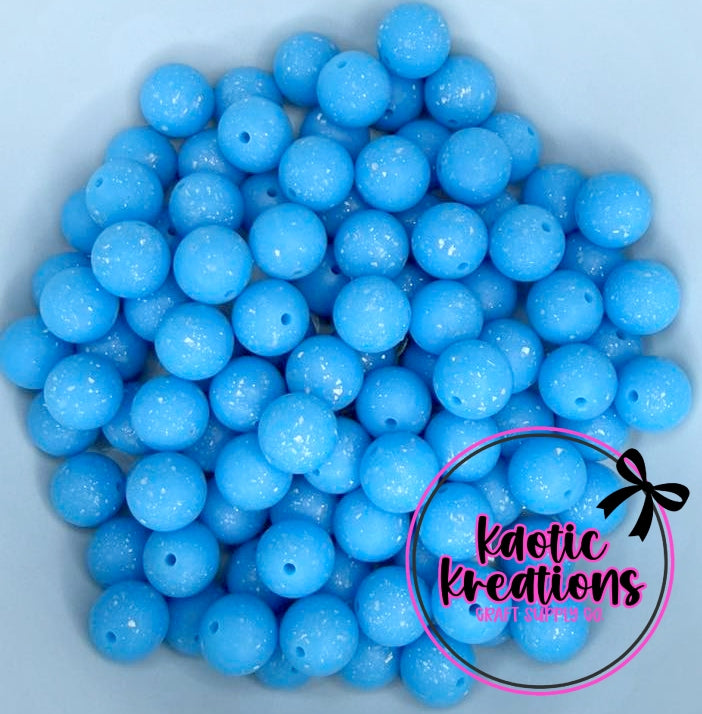 C17 BRIGHT BLUE 15MM CONFETTI GLITTER (10ct)