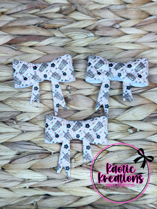 D2 BEADABLE JUMBO SILICONE BOW ICED COFFEE (1ct)