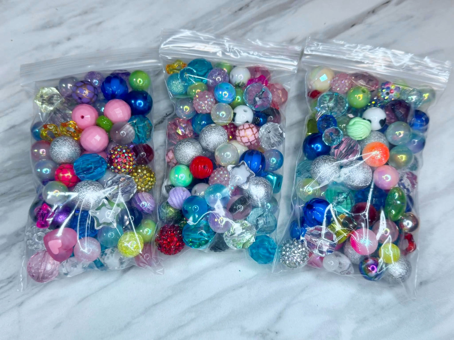 (SHOP DESTASH) ACRYIC BEAD MIX G3 (85ct)