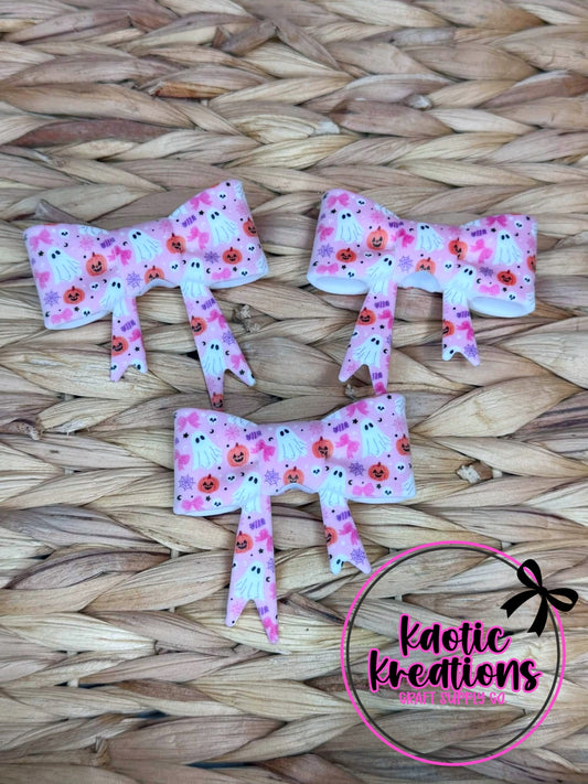 D18 BEADABLE JUMBO SILICONE BOW SPOOKY AND SWEET (1ct)