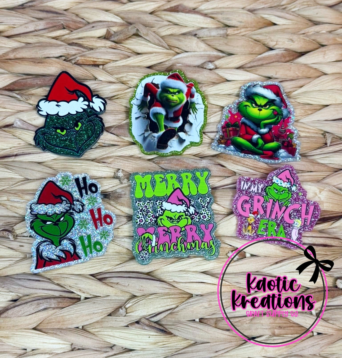 6pc FLATBACK ACRYLIC BUNDLE FB16 (1ct)
