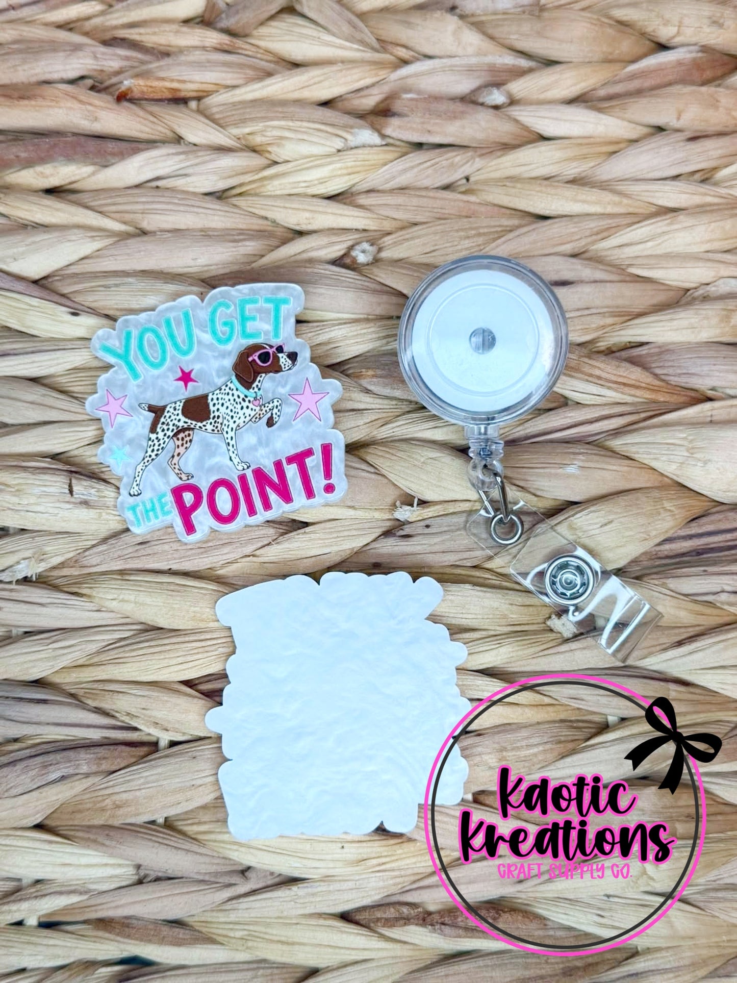 *CUSTOM* FLATBACK ACRYLIC YOU GET THE POINT F298 (1ct)