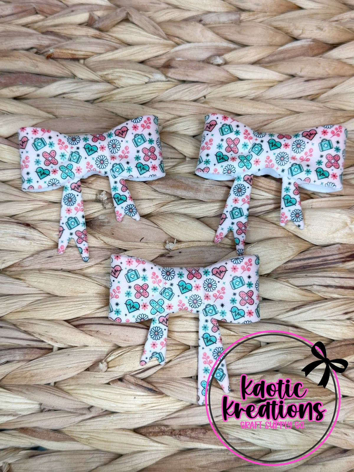 D110 BEADABLE JUMBO SILICONE BOW HEALTHCARE (1ct)